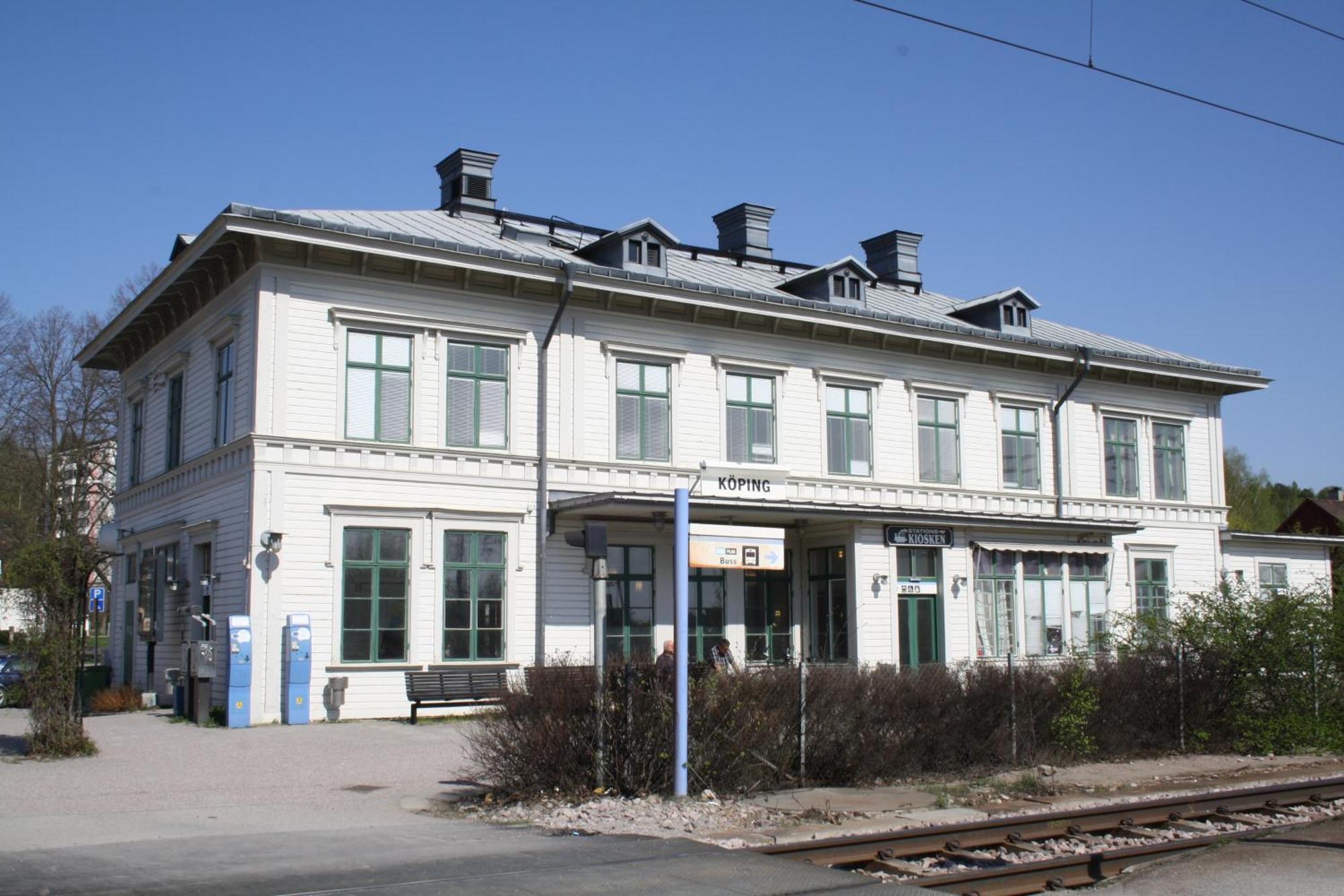 Stationshusets Hotell Och Cafe Koping  Exterior photo